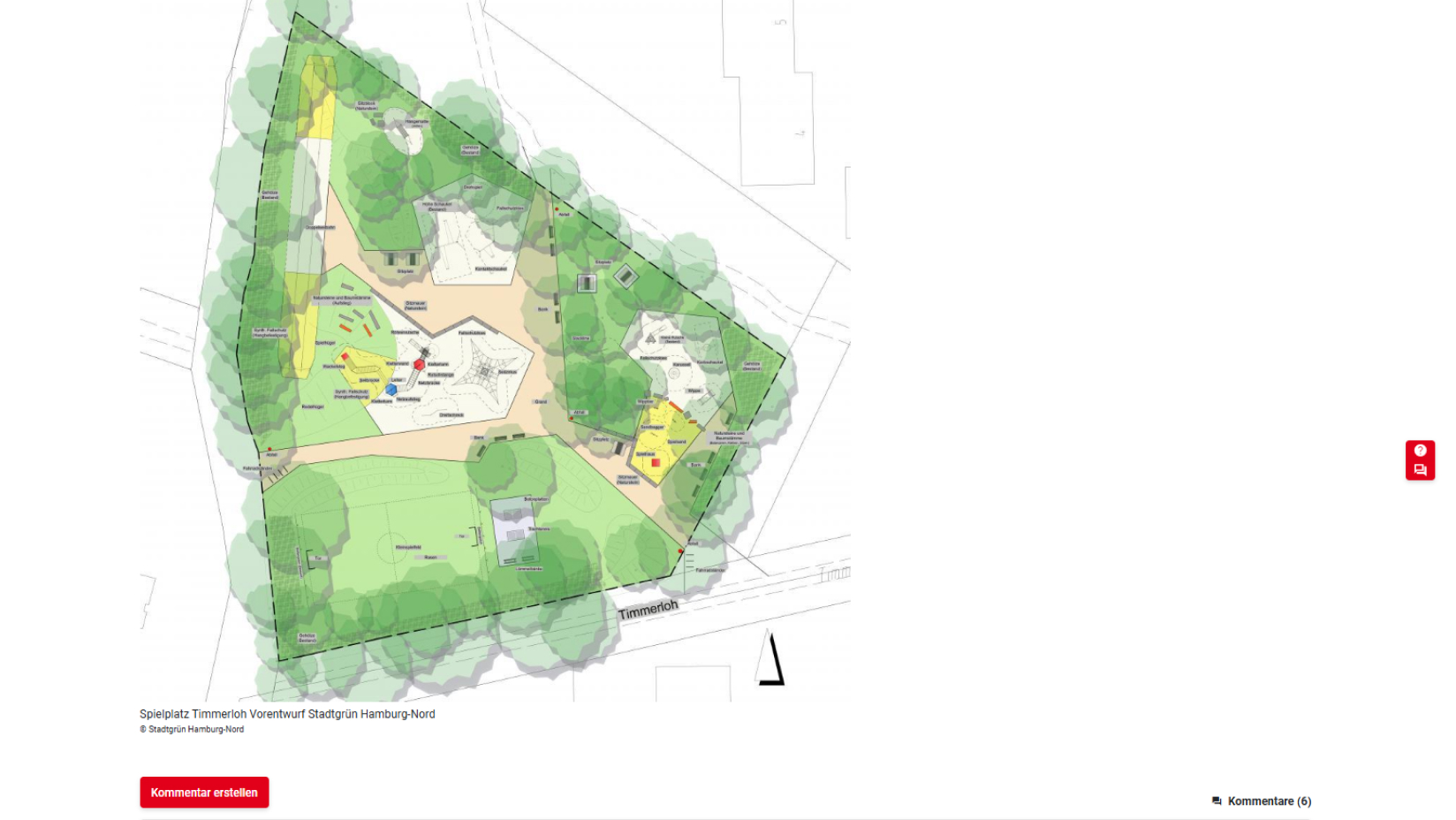 Screenshot exemplary plan