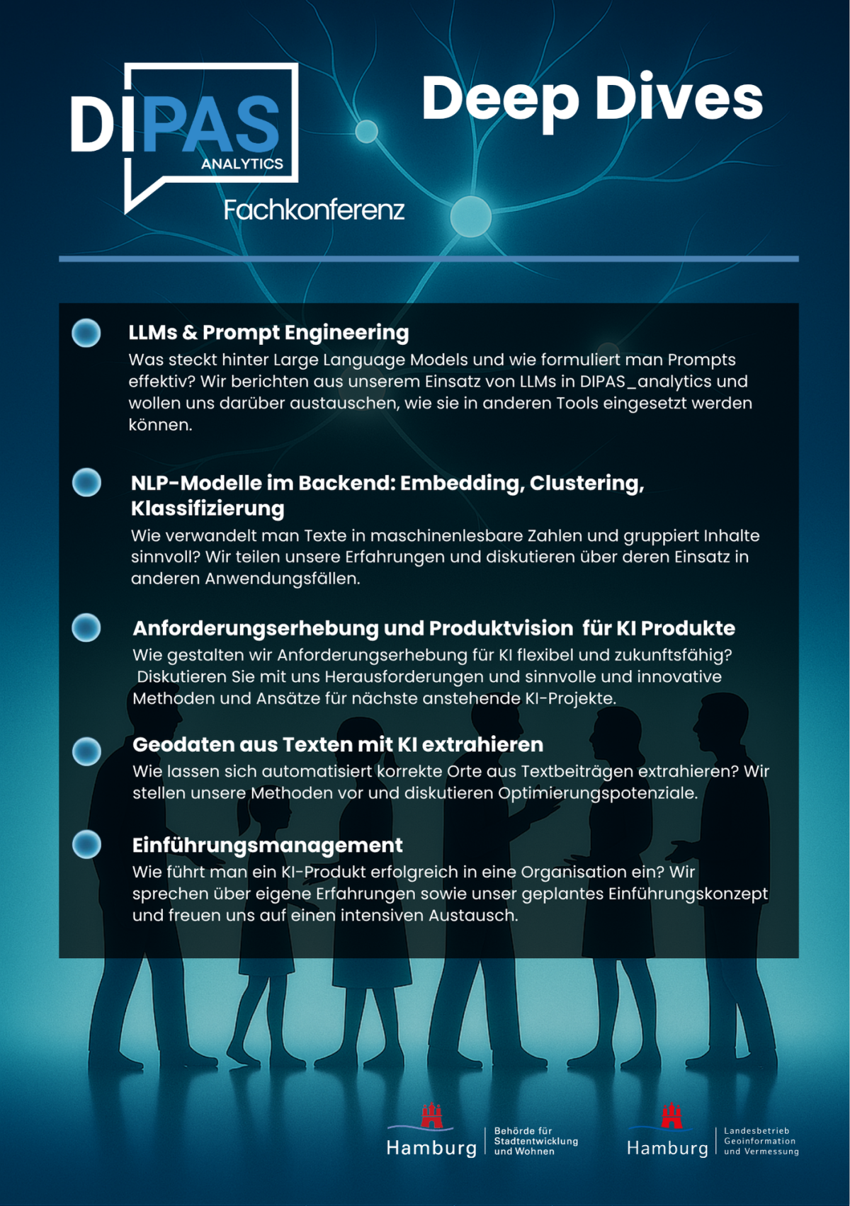 Vorstellung der Deep Dives - Text im Akkordeon neben dem Bild