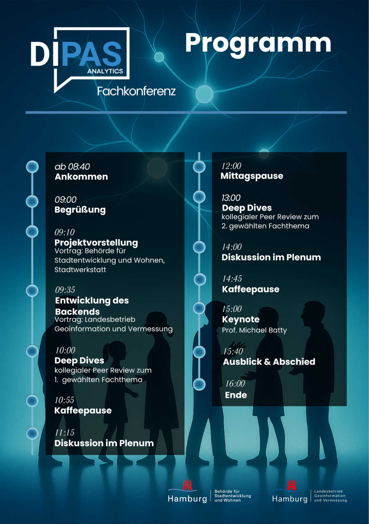 Programm für die Fachkonferenz DIPAS_analytics