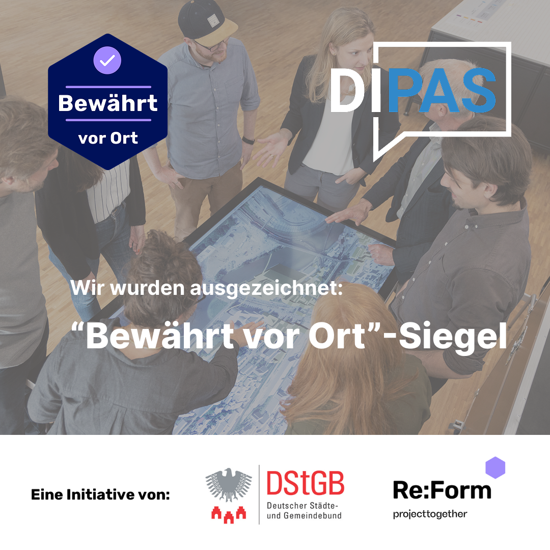Wir wurden ausgezeichnet: "Bewährt vor Ort"-Siegel
