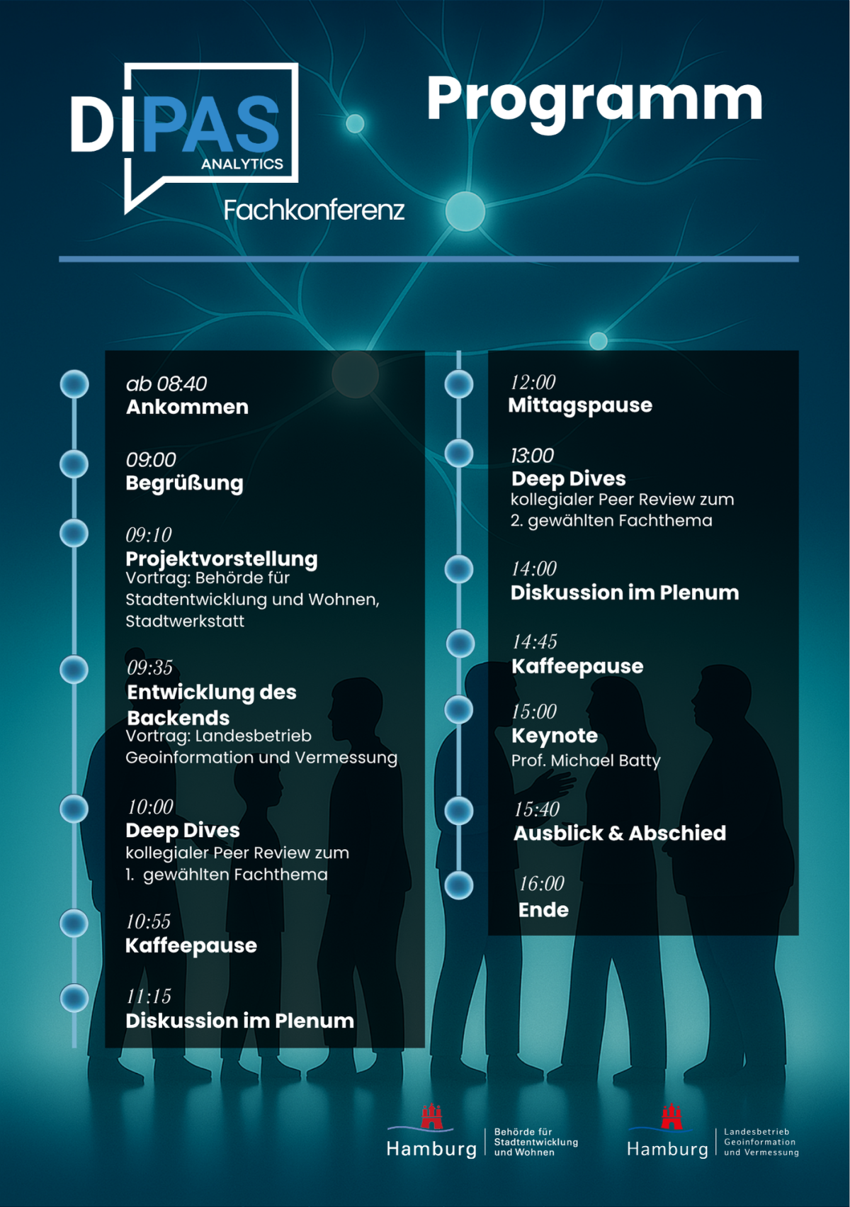 Programm für die Fachkonferenz DIPAS_analytics