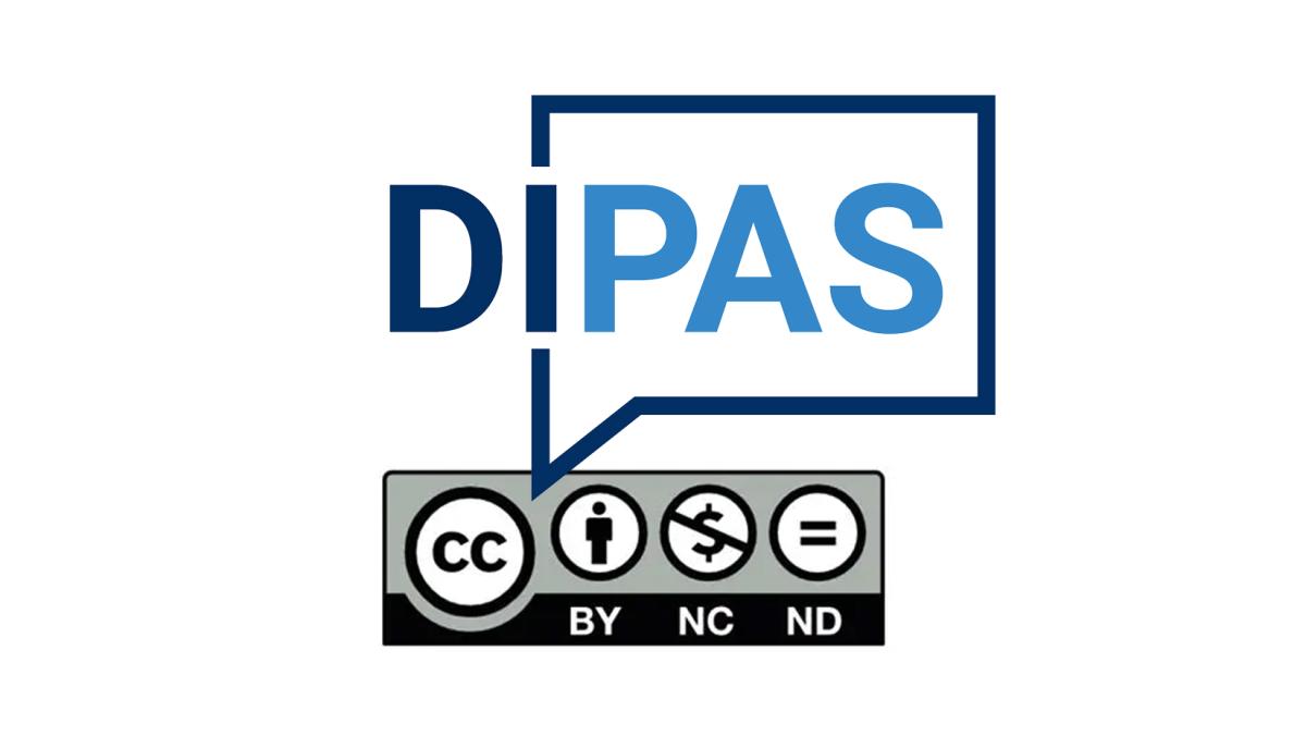 DIPAS-Logo und Creative Commons Lizenz-Logo