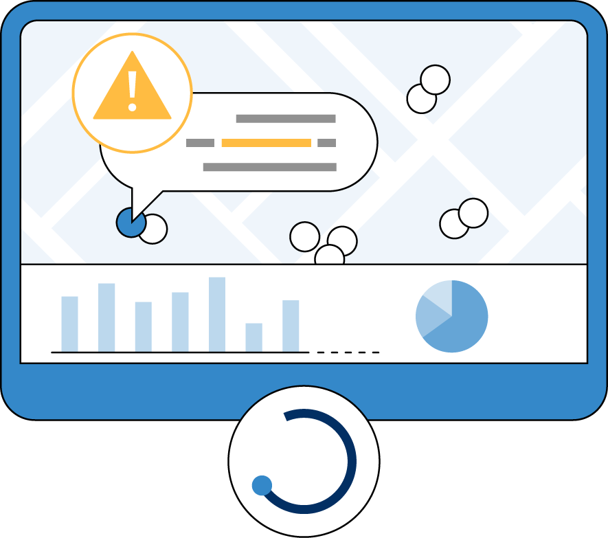 Das DIPAS_analytics Live Dashboard hilft bei der Moderation von Beteiligungsverfahren